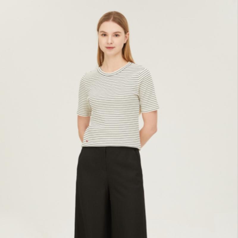 Benetton BeneTTon Bb riBbed STripe T shirT baTs18411