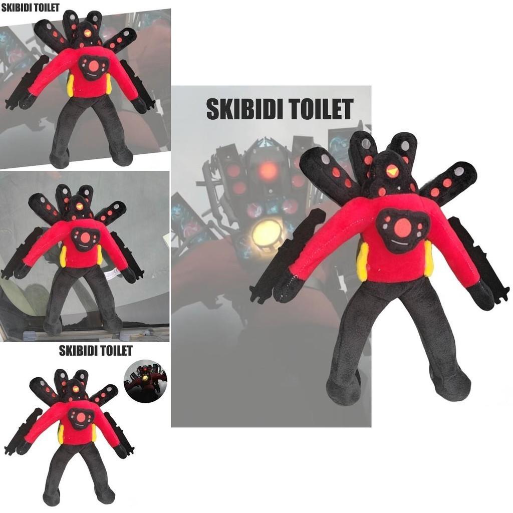 Skibidi Toilet Plüschtier Lustig Und Weich Stofftier Figur 30cm Höhe