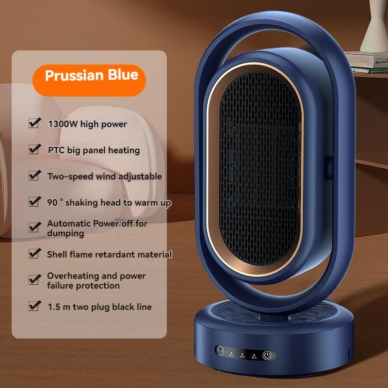 

Нагрівач з дистанційним керуванням 1300 Вт, побутовий обігрівач, енергозберігаючий та енергозберігаючий нагрів, двошвидкісний термоелектричний нагрівач, струшування 1300W