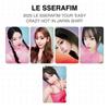 2025 LE SSERAFIM TOUR 'EASY CRAZY HOT' IN JAPAN SHIRT Official Photocard