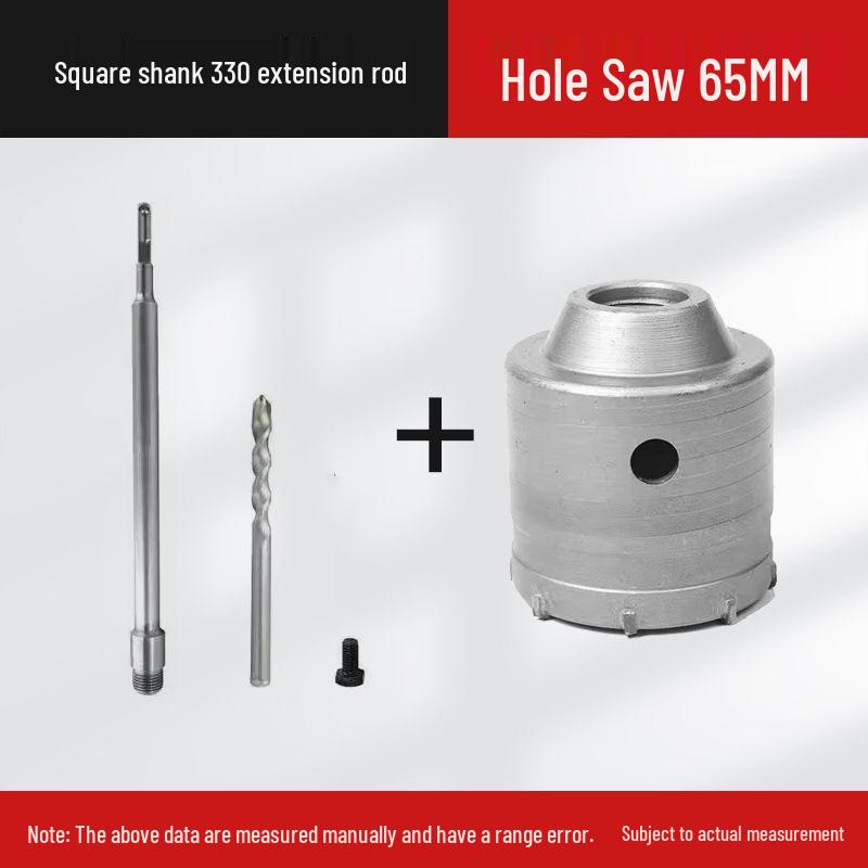 Electric Impact Drill Bit for Cement and Brick Walls - Dry Drilling Opener for Air Conditioner and Water Pipe Installations