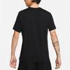 Nike AS Sportswear Beach Flamingo Regular Fit Crew Neck Short Sleeve Cotton T-Shirt Men Black DD1283-010