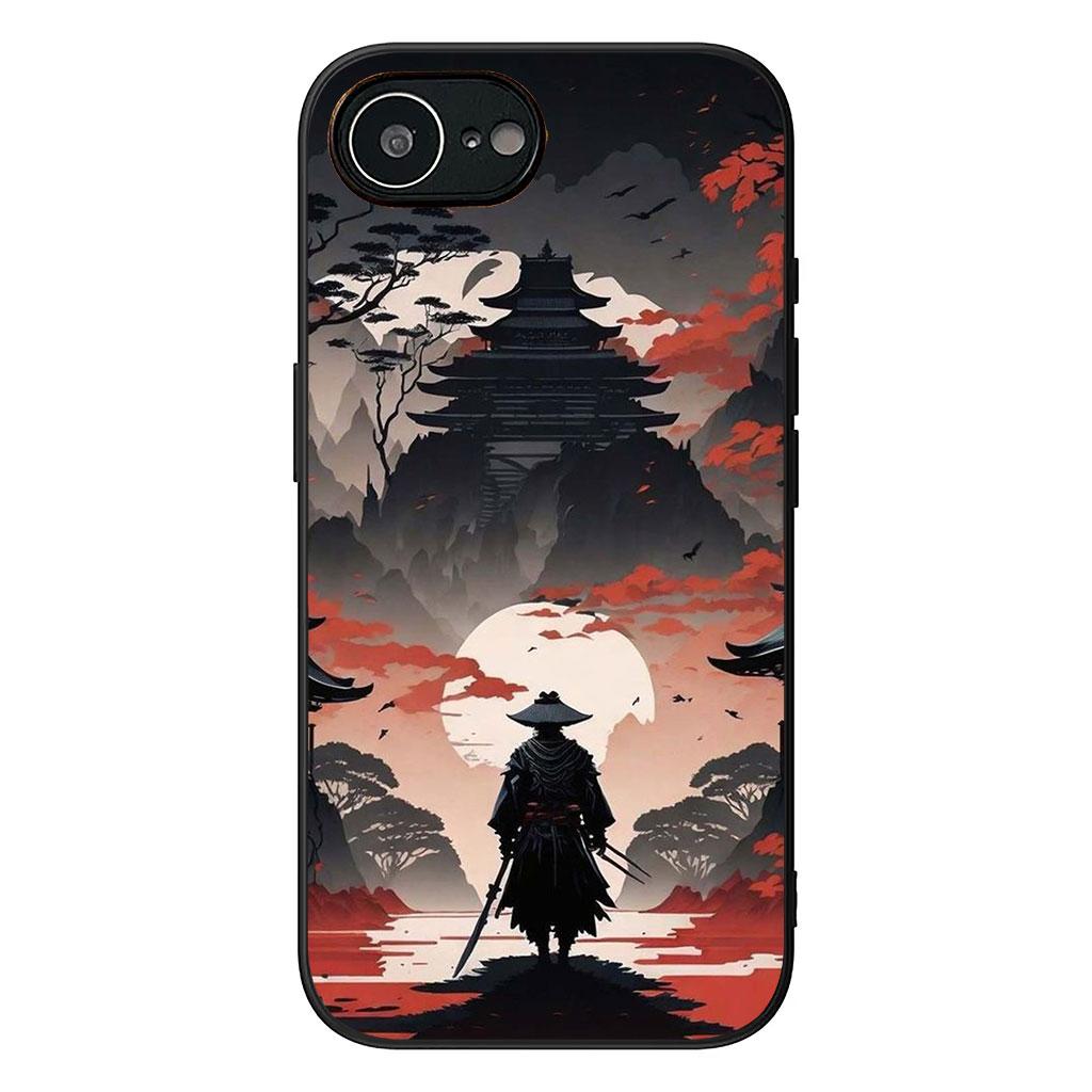 Cover for Xiaomi Redmi Note 14 12 13 ProPlus A4 A3 Pro Plus 12C 13C 14C 5G Phone Case Japan Samurai Skeleton Bushido Ninja Redmi Note 12 Pro 5G