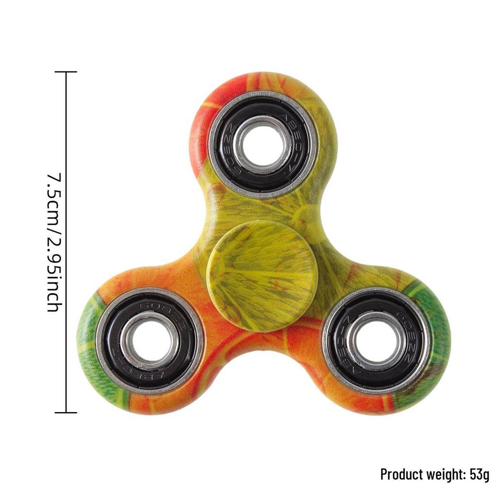 Colorful Fingertip Spinner Decompression Toy - Hand Spinner for Stress Relief and Fun