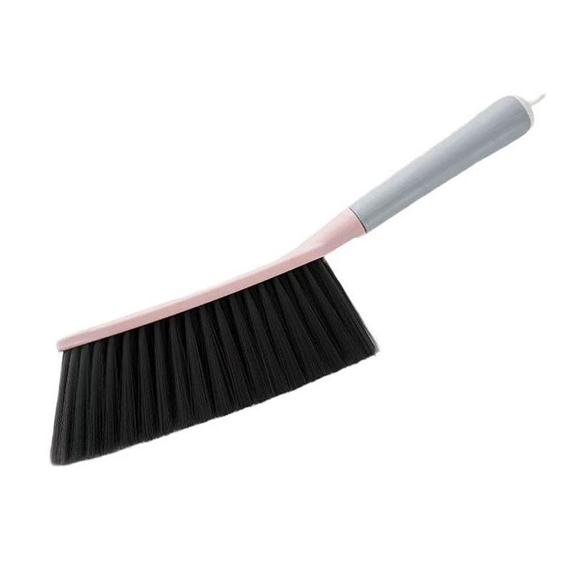 Bed Sweeping Brush Household Bedroom Cleaning Artifact Long Handle Sofa Carpet Dusting Soft Bristle Brush Cute Bed Broom