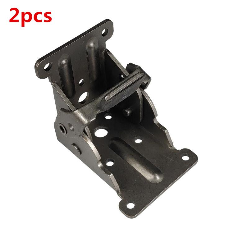 2pcs 90 Degree Folding Hinge Table Legs Brackets Fold Feet For Table Chair Extension Tables Foldable Self-Locking Feet Hinges for Home