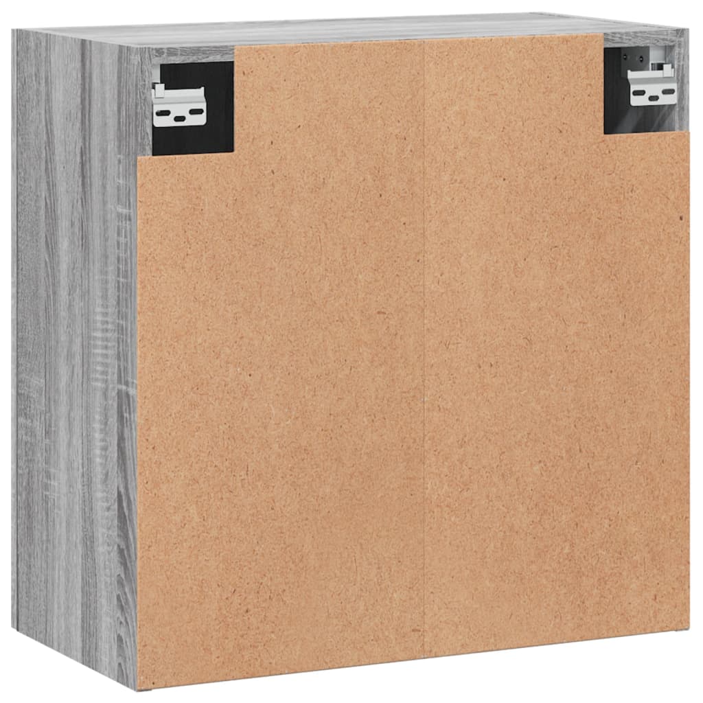 Wall Cabinet Gray Sonoma 60 x 31 x 60 cm Particleboard