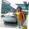STOBOK Stainless Steel Handheld Signs Holder For Airport Pick Up Tours And Events Easy Grip For Parades And Exhibition Silver