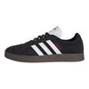 Adidas Vl Court Lifestyle Skate Shoes 'Black White Gum' Sneakers HQ1801