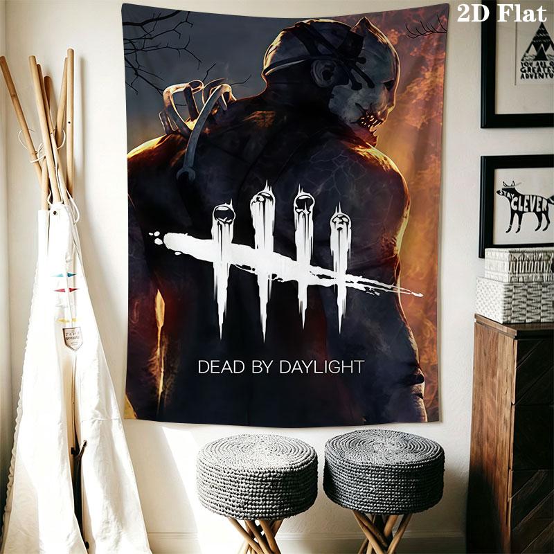 Dead by Daylight plakát Nástěnná závěsná deka z potištěné látky Dekorativní tapiserie do ložnice obývacího pokoje Domácí dekorace