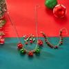 Christmas Bell Choker Necklace For Women Trendy Jingle Bell Xmas Pendant Clavicle Chain New Year Party Jewelry Gift