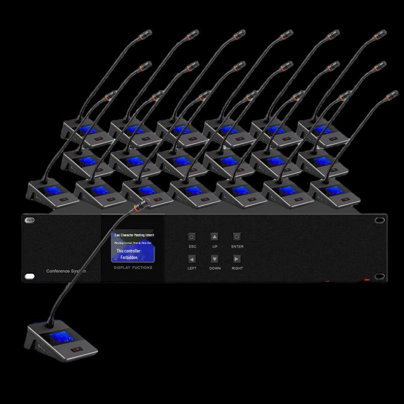 

Professional Wired Gooseneck Conference Microphone System (CN version)