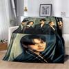 Sweet Home Kdrama Character Print Soft Flannel Throw Blanket Warm Cozy Sofa Bed Decorative Blanket For Home Use