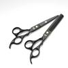 Fire Craftsman Hair Scissors Set Flat Cut Straight Head Bangs Scissors Professional Haircut Scissors Tooth Scissors Thin Cut Broken Hair Tools