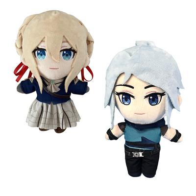 Jett Evergarden Violet PlushToys Game Kawaii Figures Soft Cotton Stuffed Doll Ornament Kid Birthday Gift Toys