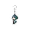 55MM Anime Genshin Impact Keychain xiao  Key Chain Acrylic Model Plate Christmas Gifts