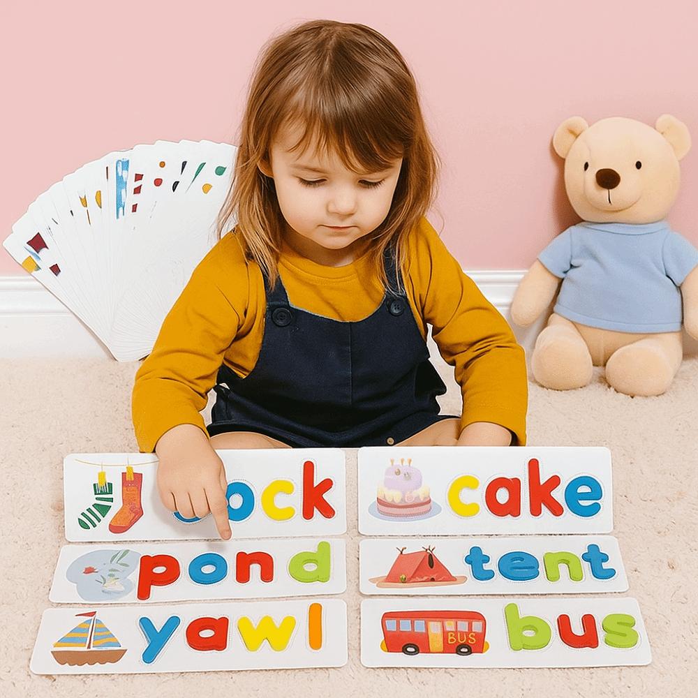 Double-Sided Matching Letters Toy 26 English Letters Cognitive Educational Toys  Children Kids Boys
