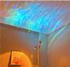 Ripple Atmosphere Light: Sunset Projection Dual-Head Floor Lamp for Living Room 