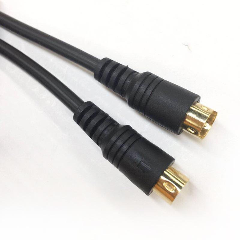 HD S-Video Cable Gold Plated MINI DIN 4PIN SVideo AV Audio Wire for Home Theater DSS receivers VCRs DVRs PVRs DVD Players Cable