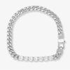 Elegant Cuban Zirconia Necklace Non-fading Accessory Rhinestone Bracelet  Youth Jewelry