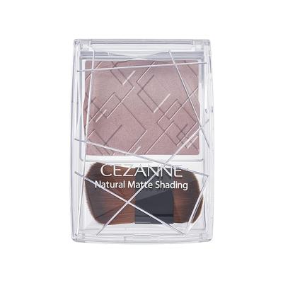 Natural Matte Shading Powder 02 Cool Tone 2.7g - Contouring, Small Face, Gray-Mauve Brown