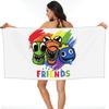 Postacie Rainbow Friends Ręcznik Plażowy Miękki Mikrofibra Szybkoschnący Chłonny Szybkie Ręczniki do Kąpieli
