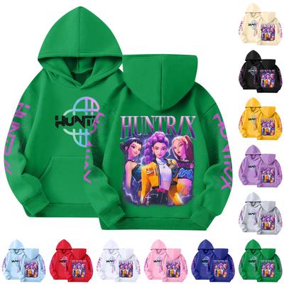 Moletom com Capuz Infantil Casual de Manga Longa com Estampa de Letras, Moletom Tendência de Manga Longa
