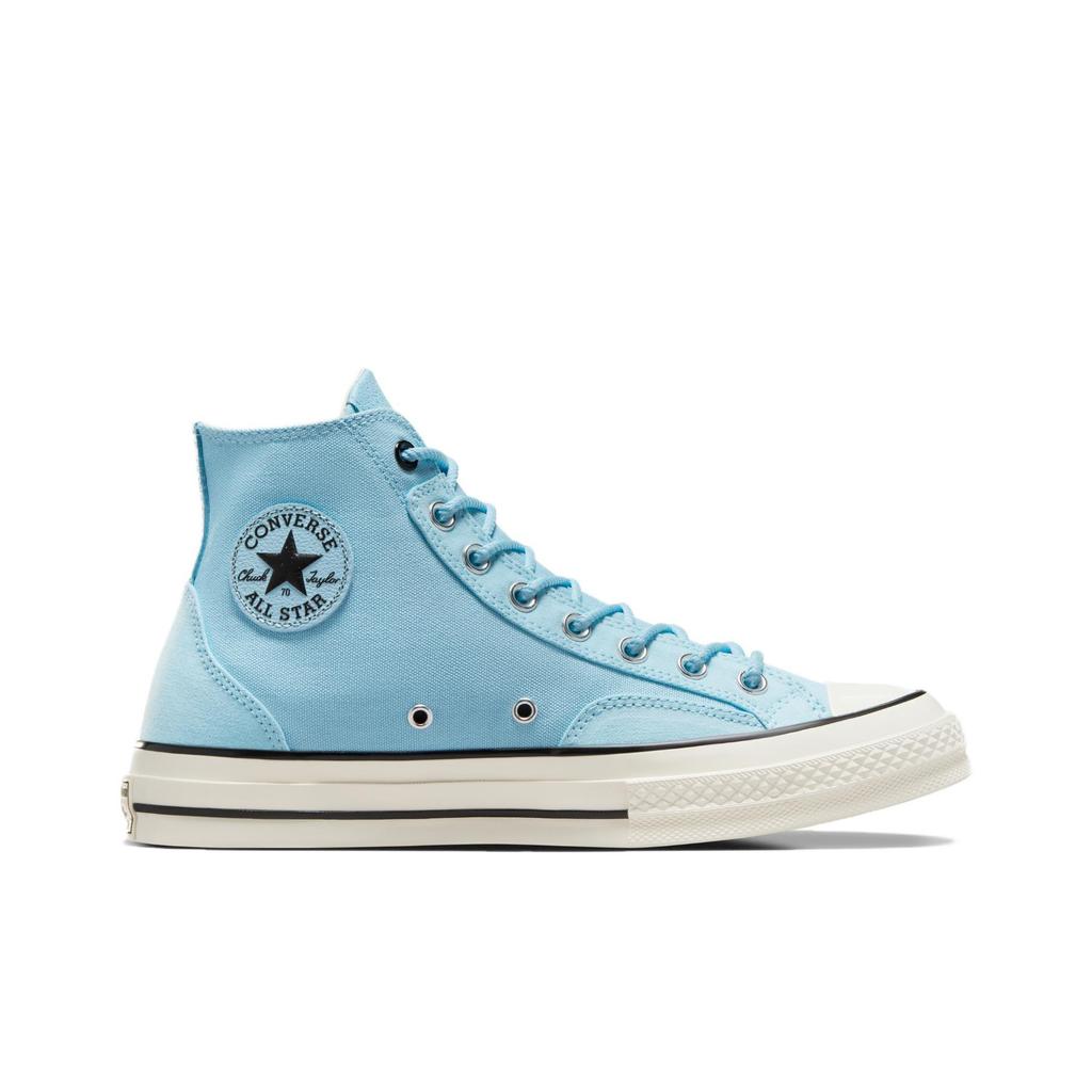 Converse Chuck 70 Lightweight Comfortable High-Top Canvas Shoes Unisex Sneakers Blue White A07445C