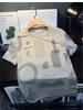 Men's Ultra-Thin Hip Hop Letter Print Short Sleeve T-Shirt, Summer 2024 Korean Style