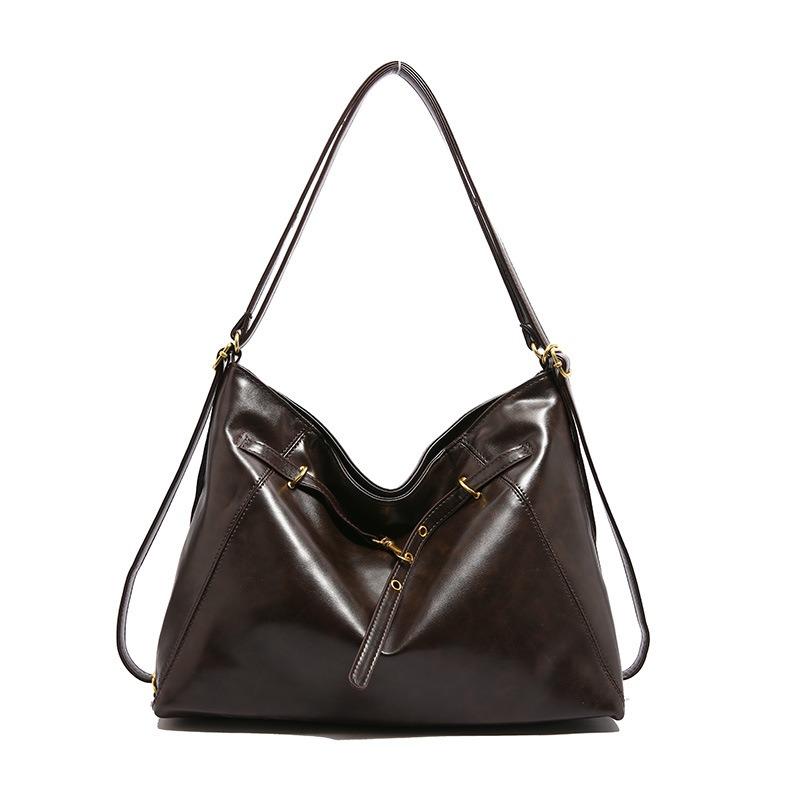 Maillard retro backpack large capacity autumn and winter new tote bag commuter leisure backpack one pack three uses