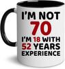 Birthday Birthday Ceramic Coffee Mark Cup 18 Years Old Tea Cup 40 Years Old 60 Years Old 80 Years Old Gift New 50