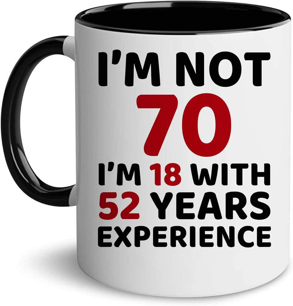 Birthday Birthday Ceramic Coffee Mark Cup 18 Years Old Tea Cup 40 Years Old 60 Years Old 80 Years Old Gift New 50