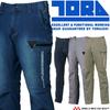 Torachi Workwear Denim Cargo Size Cool-to-the-Touch Pants, 8880-219, Medium, 4-Count