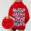 KPop Demon Hunters Cute Animated Characters Print Casual Fashion Daily Hoodie Women's Oversized Comfortable Hoodie