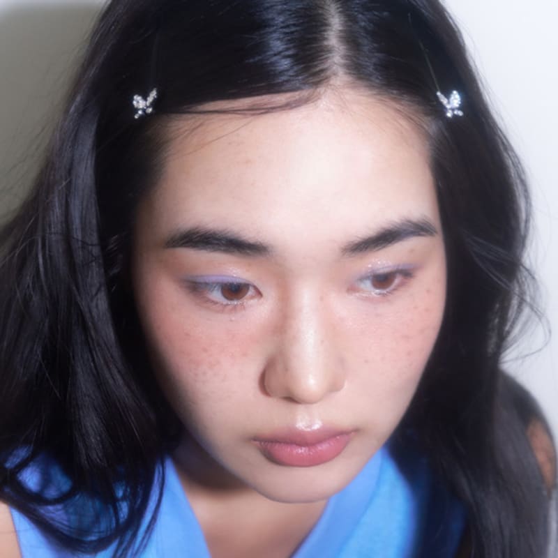 

geegee [2SET] navi cubic hair pin BLACK