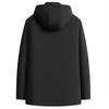 Chaqueta de Invierno Gruesa Acolchada de Terciopelo, Chaqueta Acolchada de Plumón Negro Dorado, Chaqueta Acolchada, Chaqueta Cálida para Hombre, Chaqueta Acolchada