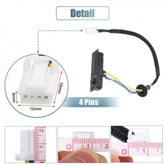 Pack of 1 for Nissan Pathfinder 2013- Rear Trunk Tailgate Rear Door Switch