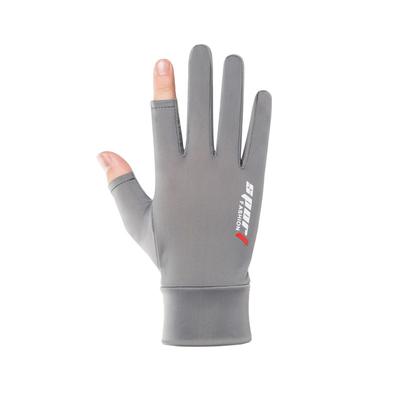Spring and Summer Ice Silk Half-finger Gloves