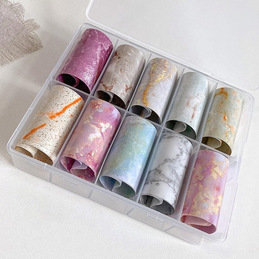 Leopard Print Nail Stickers Lace Design Nail Art Stickers Fashion Manicure Decals  Nail Decoration