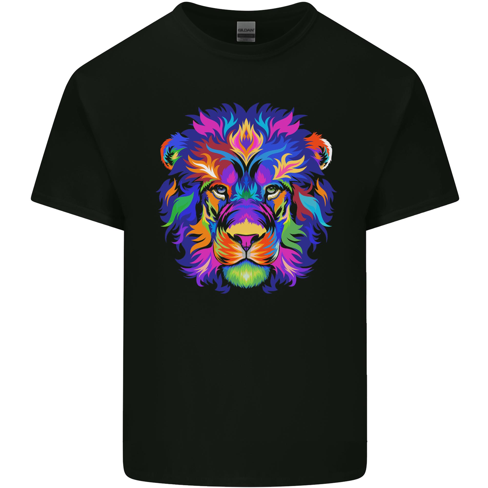 A Colourful Lion Unisexs Light Cotton TShirt S