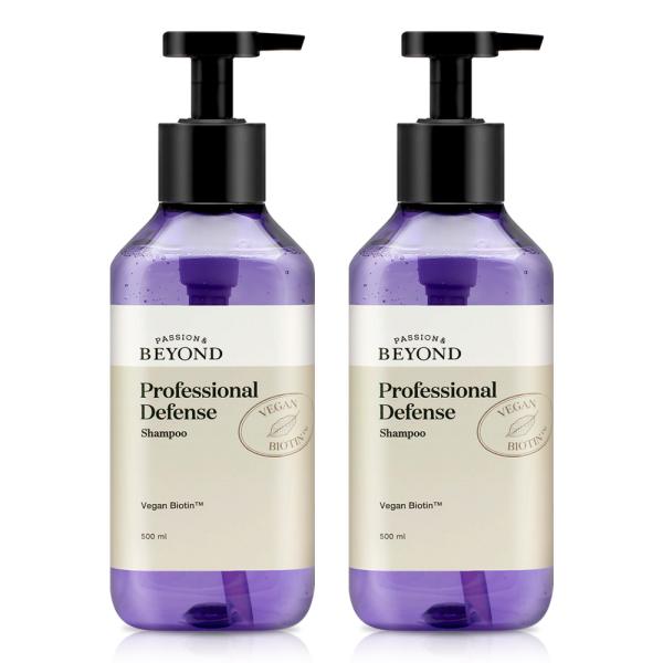 Beyond Professional Defense Shampoo 500mlx2 Vegan Hair Loss Care