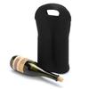 Wine Bottle Covers Bag Carry 2 Bottle Drink/Wine/Beer Insulated Neoprene Bag Tote Carrier Cooler Case For Birthday Parties BBQ