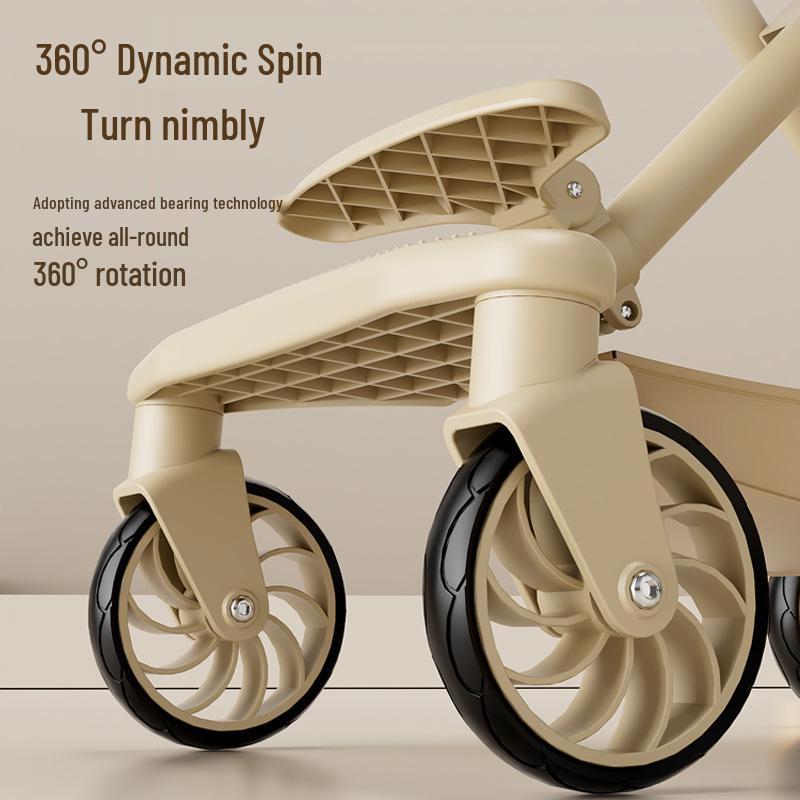 Baby Stroller: Lightweight, Reversible & Foldable Design