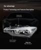 Compatible Front Headlight for BMW 3 Series F30 Models 320/330, Part 63117259523/7293049