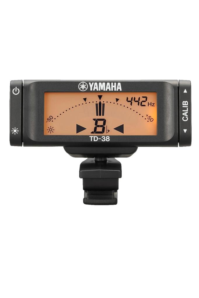 YAMAHA Tuner Lightweight for Trombone Clip-on TD-38S Ultra-compact Trumpet, Cornet,