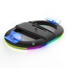 Vertical Stand for PS5 Slim/Pro,Multi-Function Dock with RGB Lighting, Headset Hook & Dual Controller Charging