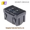 6M2T-19K314-AC compatible Ford seat heating button switch control M2T19K314AC in black/white.