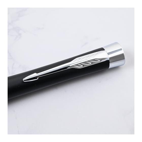 PARKER Urban Matte Black CT Ballpoint Pen, Medium Point, Oil-Based, Official Import S0735810 - A substantial weight, stable writing, modern and