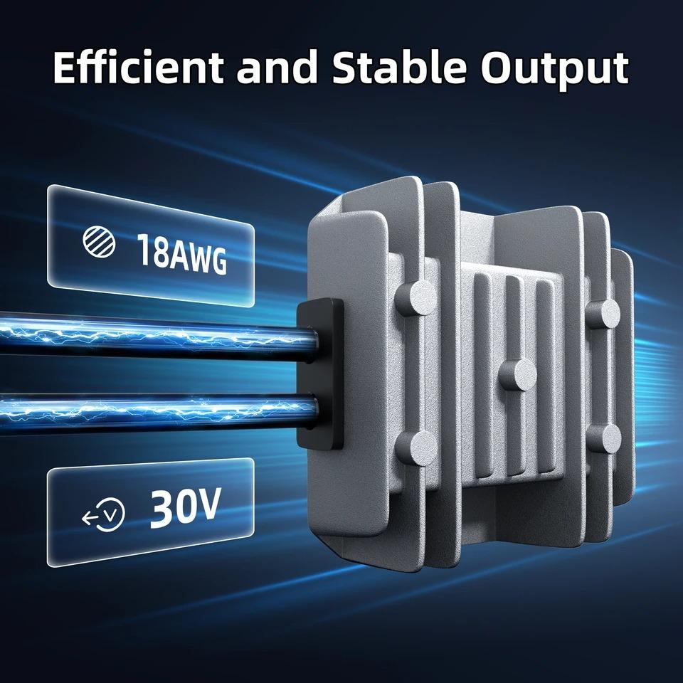 DC-DC Step-up Module 12V To 30V 3.5A 105W Power Supply 12/24V To 30V 3.5A Booster for Starlink Mini Step Up Power Cord