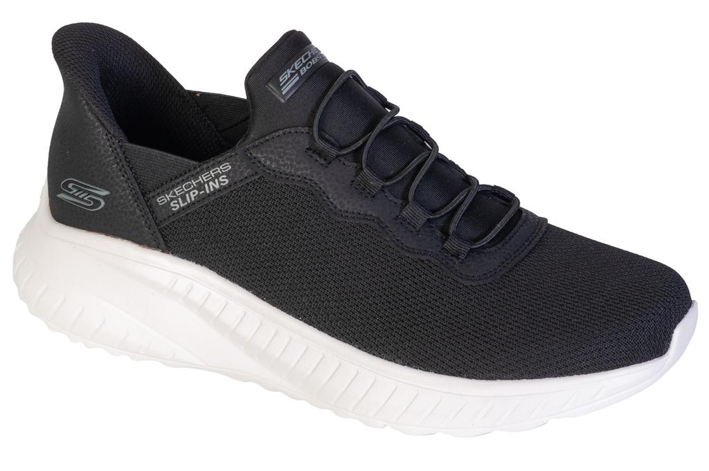 Skechers Slip-ins: BOBS Sport Squad Chaos, Mens Black Sneakers